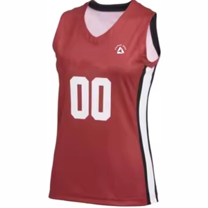 Gilet de basket-ball personnalisé en gros dernière conception sublimée réversible vêtements de sport à séchage rapide maillot de basket-ball BSCI imprimé - Product Image 5