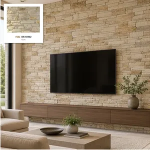 แผ่นหินตกแต่งผนังลายทรายแบบไม่เรียบ รุ่น DK13002 - Product Image 4