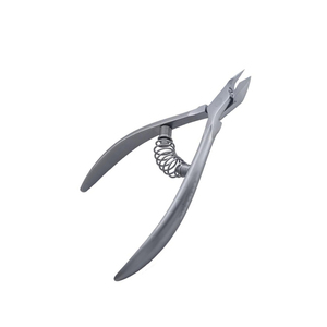 High Grade Nail Nippers With 5 mm Tip <b>Cuticle</b> <b>Trimmer</b> Stainless Steel Nail Clippers Spring Action With Plain Handle - Product Image 2