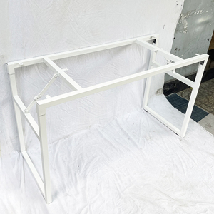 Patas Metálicas Plegables de Estilo Industrial para Mesas de 120x60x75cm, Patas de Acero Inoxidable para Muebles de Café, Comedor, Cocina, Gimnasio CHB68048 - Product Image 6