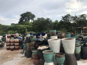 [Leo Nguyen Le] - Vente en gros de pots d'extérieur - Poteries céramiques d'extérieur - Pots de fleurs en céramique antique pour la décoration intérieure - Product Image 3