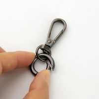 Vente en gros RARISSIME Fermoirs mousquetons métalliques, Boucles, Anneaux à ressort, Mousquetons à déclenchement pivotants pour Sacs, Porte-monnaie, Porte-clés, Légers