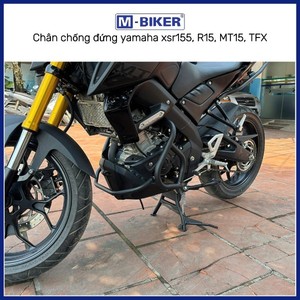 ขาตั้งข้างรถมอเตอร์ไซค์ XSR155/R15/MT15/TFX พร้อมทางลาดและขาตั้ง - เหล็กและสแตนเลสสตีล แบบสปริง ไม่ต้องเจาะ - Product Image 6