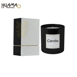 Caja de Regalo para Velas con Tapa y Base Rígidas de Huamao Printing, Caja de Embalaje de Papel Mate Impresa Personalizada para Velas Aromáticas y Fragancias para el Hogar - Product Image 1