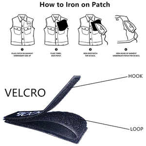 Parches de nombre bordados personalizados para ropa, bolsos, chalecos, chaquetas y camisas de trabajo Parches de etiqueta personalizados Tela de sarga - Product Image 4