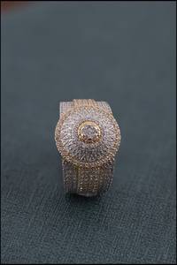 Original personalizado 925 Plata Iced out Hiphop anillo diamante simulado para boda anillo compromiso fiesta cumpleaños regalo para hombres - Product Image 4