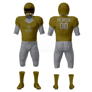 Uniforme de Fútbol Americano para Hombre, Nuevo Modelo 2025, de Alta Calidad, Transpirable, Estampado, Manga Corta, Conjunto Completo, Jersey de Equipo - Product Image 2