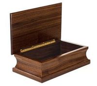 CRUSCENT ISLAMIQUE MOSQUÉE Cadeaux Sadaquah Box Ramadan Caisse en bois Eid Mubarak Tirelire avec comptoir
