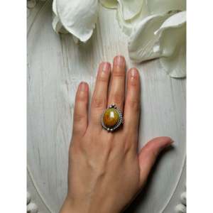 Anillo Ajustable de Turquesa y Plata de Ley con Baño de Rodio, Joyería Fina para Uso Diario, Zachariah David Evans - Product Image 5