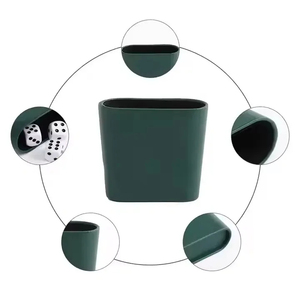 Gobelets à dés en cuir de haute qualité, écologiques, avec logo personnalisé OEM, couleur et taille sur mesure pour jeux de table - personnalisés et élégants - Product Image 6