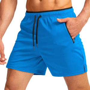 กางเกงขาสั้นเล่นกีฬาสำหรับผู้ชายกางเกงขาสั้นผ้าคอตตอนแห้งเร็วแบบกลางเอวแบบถุงกันน้ำเป็นมิตรกับสิ่งแวดล้อมจากเวียดนามโลโก้ออกแบบได้ตามที่ต้องการ - Product Image 1