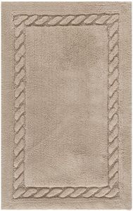 Tufted Super Soft Non-Slip Bath Mat All-Season Modern <b>Rubber</b> Bathmat Custom Carton BSCI Approval Water Absorbent Bath Rug Cotton - Product Image 5