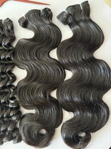 Super vente! Extensions de cheveux ondulés vierges naturels non traités alignés sur les cuticules vietnamiennes Cheveux humains bruts du Vietnam - Product Image 2