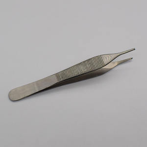 Pinces à tissus Adson Instruments chirurgicaux en acier inoxydable Équipement peropératoire à puissance manuelle pour les procédures chirurgicales - Product Image 4