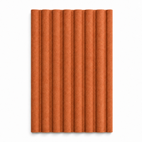 Feutre acoustique thermoformé, moulage 3D, pressage Kuswave |   Panneau acoustique en fibre de polyester 2400x1200mm, panneau acoustique 3D intégré