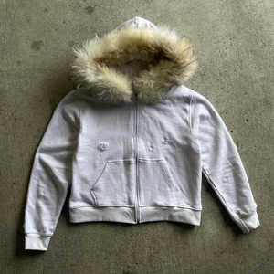 เสื้อมีฮู้ดแบบซิปรูดสำหรับผู้ชายผ้าขนแกะคอตตอน100% แนวสตรีทสำหรับฤดูใบไม้ร่วงกำหนดได้เอง - Product Image 3