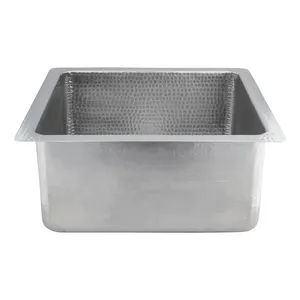 Fregaderos de cocina de cobre puro de gama alta de calidad de larga duración, cuenco doble y grifo, Material de cobre espacial, cocina multifunción - Product Image 6