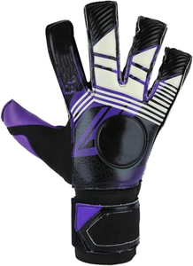 Gants de gardien de but de football professionnels de nouvelle conception en gros, en latex, à doigts entiers, imperméables, respirants, fermeture à lacets pour l'extérieur - Product Image 2