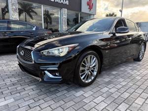 รถยนต์ Strong รุ่นปี 2019 Infiniti Q50 3.0T Luxe 3.0T Luxe 4 ประตู ซีดาน มือสองสำหรับขาย - Product Image 5