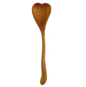 Cheap Natural Wooden Meal Spoon Custom High Quality Reusable Wooden Soup Teaspoon from Vietnam hifi1