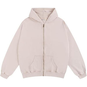 Acid Wash <b>Zip</b> <b>Up</b> Hoodies <b>Men</b> Custom Embroidery Streetwear Gym Wear Hooded Jackets Premium Quality OEM Wholesale Deals - Product Image 1