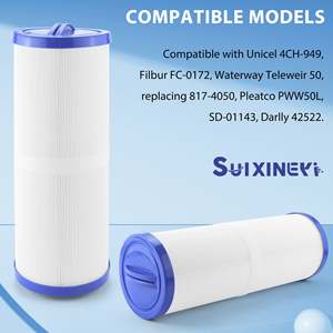 SUIXINEYI PWW50L Spa Filter Replacement Compatible 200702 Fil50-5d13h15fct-3 Filbur FC-0172 SD-01143 817-4050 <b>Pool</b> <b>Accessories</b> - Product Image 2