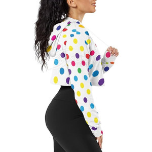 Sudadera Corta para Mujer, Estilo Urbano, en Oferta, Hecha con Material de Alta Calidad - Product Image 6