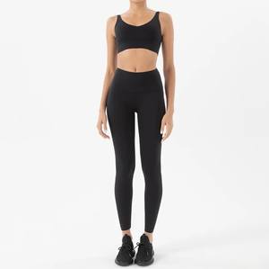 Customized Yoga <b>Set</b> For <b>Women</b> High Quality Seamless Light <b>Weight</b> Best Design Gym High Stretch Fitness Wear <b>Women</b> Yoga <b>Set</b> - Product Image 6