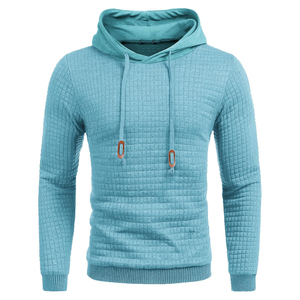 Pull à capuche uni personnalisé en coton 400 GSM sweat-shirt en polaire lourd pour hommes à manches longues tenue décontracté - Product Image 1