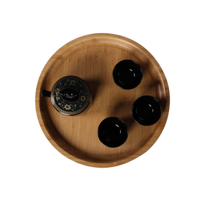 Plateau de service 2024 Offre Spéciale directement à l'usine Plateau de service fait main en bois d'acacia naturel avec le prix raisonnable le plus bas - Product Image 6