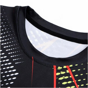 Rashguard MMA respirant de haute qualité, personnalisable, manches courtes et longues, vêtements de fitness pour l'entraînement au BJJ, service OEM personnalisé - Product Image 3