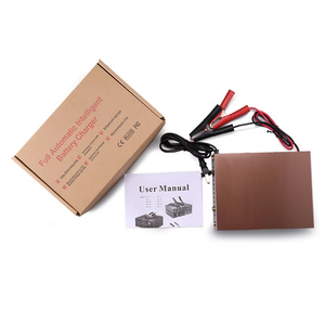 Meilleur chargeur de batterie rechargeable, chargeur de batterie 12V 20A automatique, chargeur de batterie 24V 7,5A avec affichage LED et prise - Product Image 4