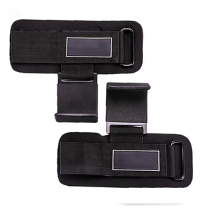 Portable Power Haltérophilie Formation Gym Sangles Crochet Haltérophilie Crochet Poignées Robuste Antidérapant avec Logo Personnalisé - Product Image 3