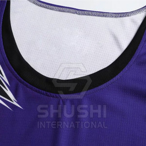Pakistan fabriqué 2025 hommes basket-ball uniforme équipe chemise et short grande taille ensembles dernière conception impression par Sublimation - Product Image 4