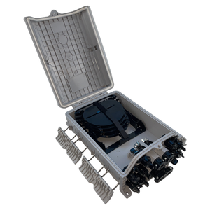 Caja de Distribución de Fibra Óptica para Exteriores IP65 de <span class=keywords><strong>8</strong></span>, 9 y 10 Núcleos, con Terminación de Divisor Óptico NAP - Product Image 3