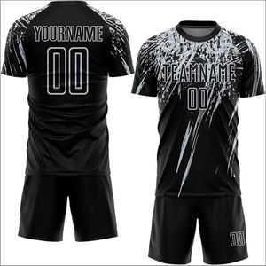 Uniformes de Fútbol al por Mayor, Conjunto de Camiseta de Fútbol sin Estampado, Uniforme de Equipo con Impresión Personalizada, Tallas Grandes, 100% Poliéster, Logotipo Personalizado para Club - Product Image 1