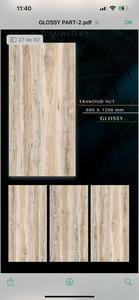 Azulejos de diseño moderno de 600*1200mm y suelo antideslizante, ladrillos interiores baratos de 9mm de espesor para baño, sala de estar, casa - Product Image 5