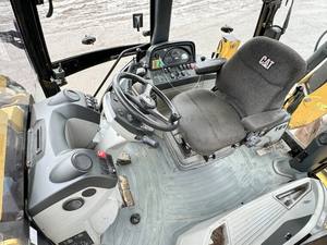 Caterpillar 434F bekas pemuat roda semua roda Steer 4 bucket + Fork mesin pompa Motor bantalan roda gigi PLC Core termasuk - Product Image 6