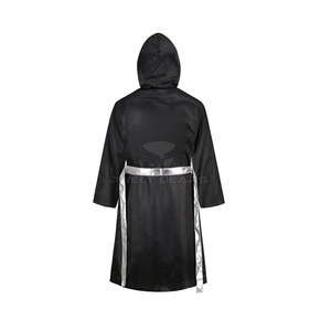2024 Robe de boxe pour hommes MMA Kick Boxing Training Couleur et logo personnalisés Combat Body Building Satin/Polyester - Product Image 2
