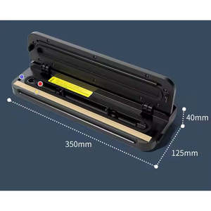 เครื่องซีลสุญญากาศอัตโนมัติขนาดเล็ก110W สำหรับใช้ในครัวเรือนเครื่องซีลอาหารแบบพกพา220V สำหรับใช้ในบ้าน - Product Image 1