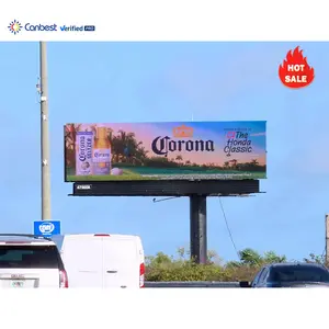 Outdoor High Brightness P6.67 P10 Led Wall Mounted Advertising Billboard Screen Screens 3D P6 Led Display