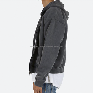 Sudadera con Capucha de Diseño Nuevo y Venta Caliente para Hombre, Estilo Vintage, Unisex, con Logotipo Bordado Personalizado, Venta Directa de Fábrica - Product Image 2