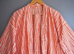 เสื้อแจ็กเก็ตผ้าฝ้ายทอโบฮีเมียนแขนยาวและกระเป๋างานแฮนด์เมดพิมพ์ดิจิตอลแบบลำลองหมายเลขสั่งซื้อ - Product Image 3