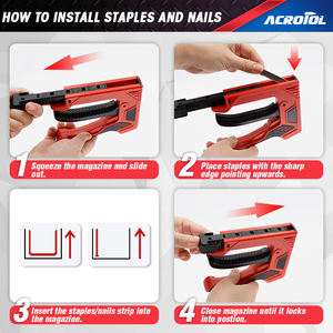 <span class=keywords><strong>Agrafeuse</strong></span> manuelle industrielle robuste - <span class=keywords><strong>Agrafeuse</strong></span> manuelle multi-usages pour le bois, le <span class=keywords><strong>tissu</strong></span> et la tapisserie - Product Image 4