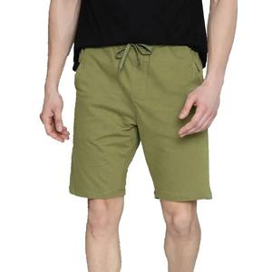 Haute qualité respirant toile survêtement Fitness athlétique travail en plein air vêtements de sport avec maille solide motif hommes shorts - Product Image 1
