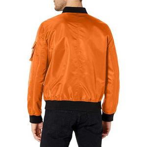 New Wholesale New Design Color Custom Satin <b>Men</b> Windproof Bomber Baseball Winter <b>Jacket</b> High Quality <b>Letter</b> <b>Man</b> Bomber <b>Jacket</b> - Product Image 2