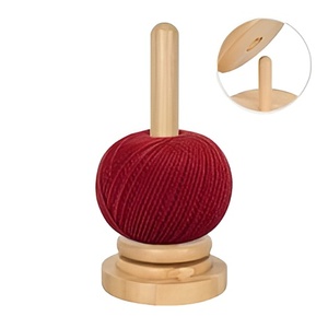 Porte-fil élégant mécanisme de torsion de roulement avancé avec distributeur de broche de stockage de crochet accessoire de couture en tricot - Product Image 2