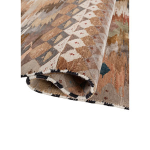 Freedom Manchaha Hand Knotted Wool Bamboo Silk Rug Modern Abstract Design for Home Car Handmade <b>Washable</b> for Teens-Les-8403 - Product Image 2