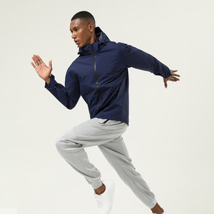 Chaqueta Deportiva Casual con Capucha para Hombre y Mujer, Resistente al Viento y a la Abrasión, para Exteriores, de Una Sola Capa, Talla XL, con Cierre - Product Image 5