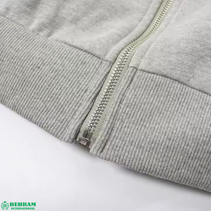 Sweat-shirts à capuche zippés en molleton de coton/éponge française surdimensionnés, imprimés DTG de haute qualité, respirants, séchage rapide, unisexe - Product Image 2